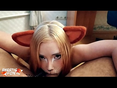 ❤️ Kitsune slikke dick en cum yn har mûle Seksfideo op fy.prendiporno.ru